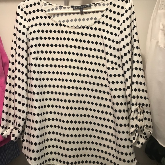 Stitch Fix - patteen top medium by brixton ivy - Picture 7 of 12